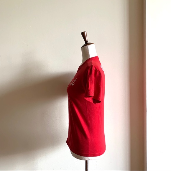 VINTAGE Red Lil’ Heat softball tee Youth Medium (Approximately XS) - Picture 3 of 5